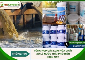 Tổng hợp các loại hóa chất xử lý nước thải phổ biến hiện nay