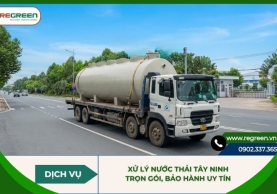Công ty xử lý nước thải Tây Ninh trọn gói, bảo hành uy tín