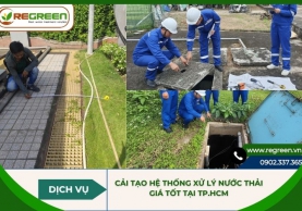 Dịch vụ cải tạo hệ thống xử lý nước thải giá tốt tại TP.HCM