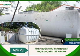 Đơn vị xử lý nước thải Thái Nguyên trọn gói, báo giá nhanh