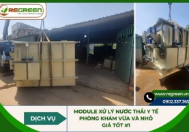 Module xử lý nước thải y tế phòng khám vừa và nhỏ giá tốt