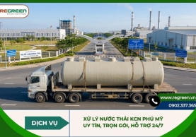 Xử lý nước thải KCN Phú Mỹ uy tín, trọn gói, hỗ trợ 24/7