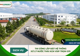 Thi công lắp đặt hệ thống xử lý nước thải KCN VSIP trọn gói