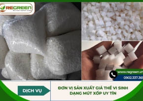 Đơn vị sản xuất giá thể vi sinh dạng mút xốp uy tín 