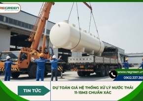 Dự toán giá hệ thống xử lý nước thải 11-15m3 chuẩn xác