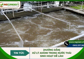 [Hướng dẫn] Xử lý amoni trong nước thải sinh hoạt dễ làm