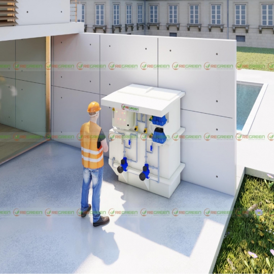 Module hệ thống xử lý nước thải MBR công suất 1- 3m3/ngày