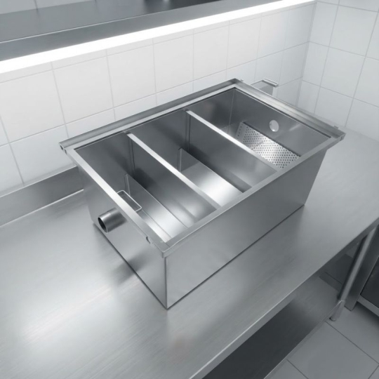 Bể tách dầu mỡ gia đình 30L Inox 304