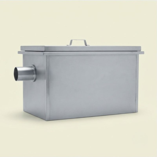 Bể tách dầu mỡ nhà hàng 350L Inox 304