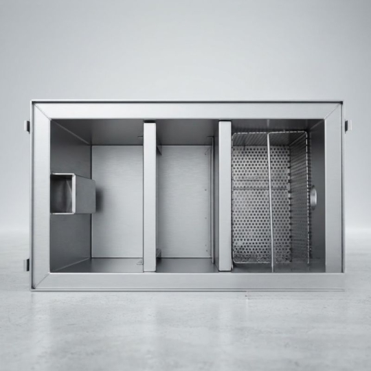 Bể tách mỡ gia đình, nhà hàng 150L Inox 304