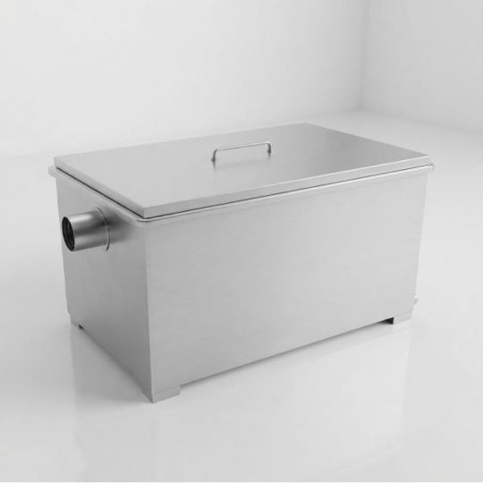 Bể tách mỡ gia đình, nhà hàng 160L Inox 304