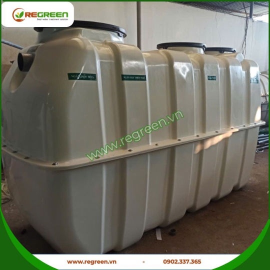 Bể Tự Hoại SEPTIC Composite Công suất 3000 Lít