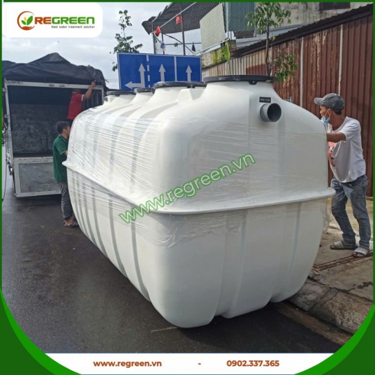 Bể Tự Hoại SEPTIC Composite Công suất 4000 Lít