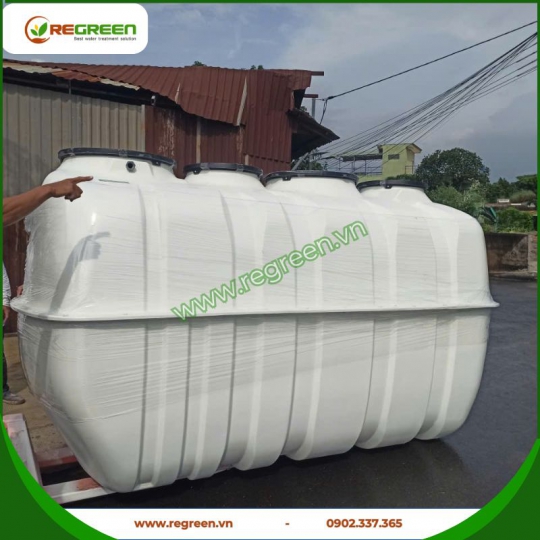 Bể Tự Hoại SEPTIC Composite Công suất 4000 Lít