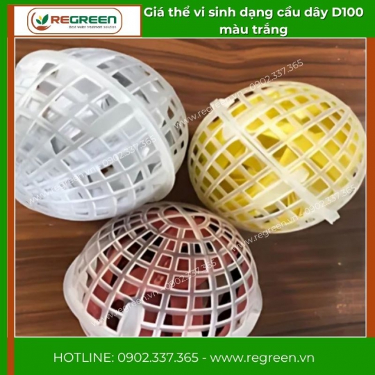 Cung cấp giá thể vi sinh dạng cầu D100
