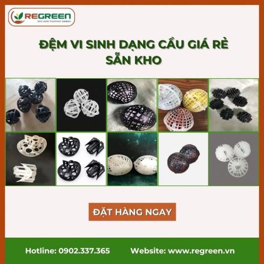 Đệm vi sinh dạng cầu giá rẻ