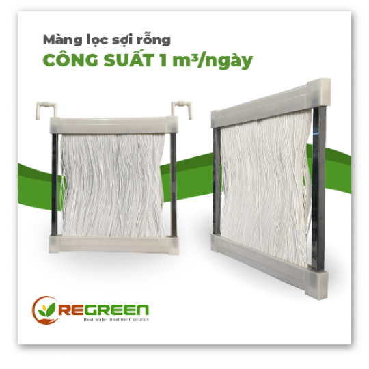 Giá màng lọc MBR công suất nhỏ 1m3