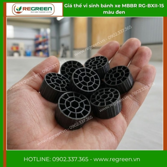 Giá thể vi sinh bánh xe D15xH15 6 lỗ giá tốt