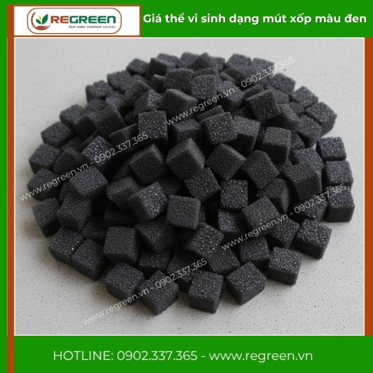Giá thể vi sinh dạng mút xốp chính hãng