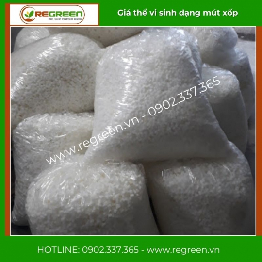 Giá thể vi sinh dạng mút xốp chính hãng