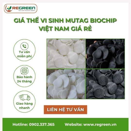 Giá thể vi sinh mutag Biochip Việt Nam giá rẻ nhất