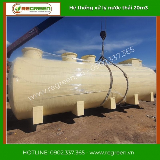 Module hệ thống xử lý nước thải JOKASO 20m3/ngày