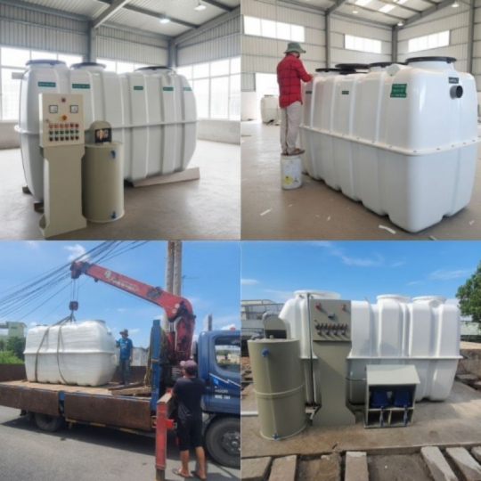 Module hệ thống xử lý nước thải JOKASO 3m3/ngày