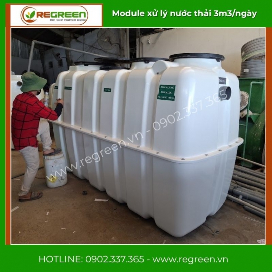 Module hệ thống xử lý nước thải JOKASO 3m3/ngày