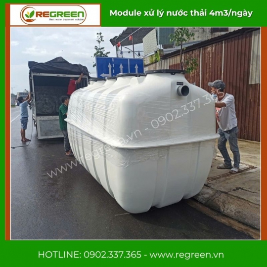 Module Hệ Thống Xử Lý Nước Thải Jokaso 4m3/ngày