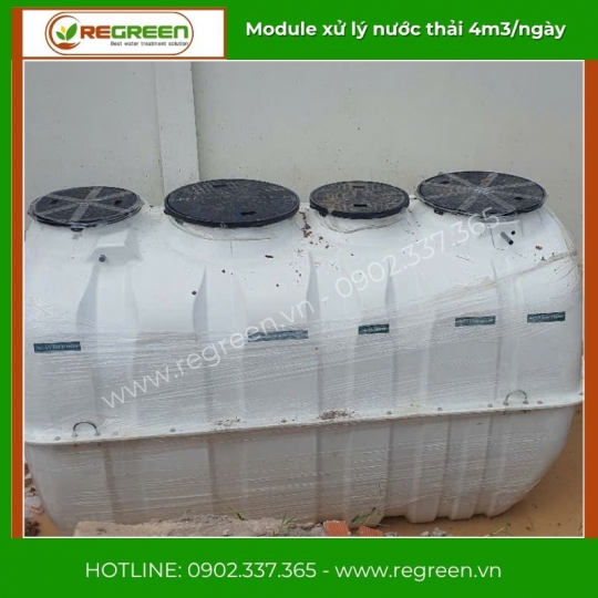 Module Hệ Thống Xử Lý Nước Thải Jokaso 4m3/ngày