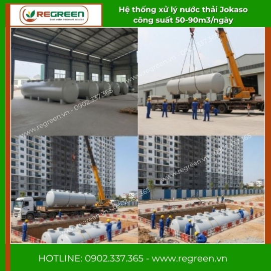 Hệ thống xử lý nước thải 500L - 300m3/ngày