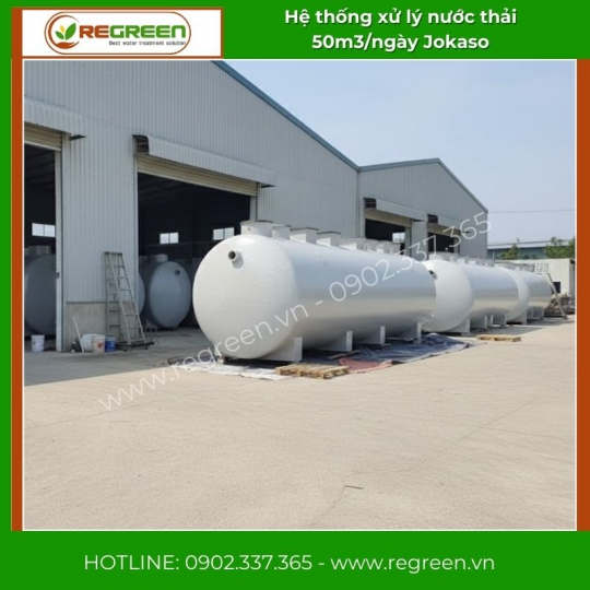 Module hệ thống xử lý nước thải JOKASO 50m3/ngày