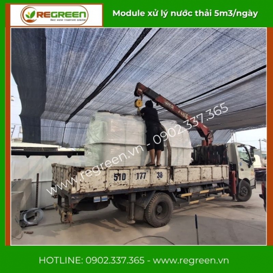 Module hệ thống xử lý nước thải JOKASO 5m3/ngày
