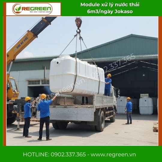 Module hệ thống xử lý nước thải JOKASO 6m3/ngày