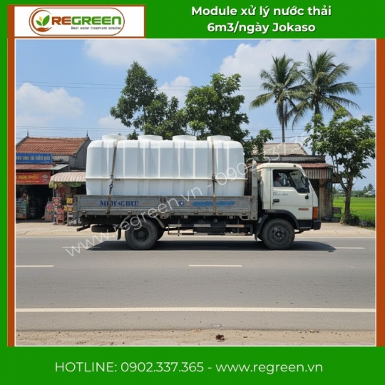 Module hệ thống xử lý nước thải JOKASO 6m3/ngày