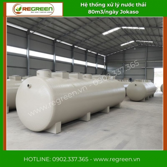 Module hệ thống xử lý nước thải JOKASO 80m3/ngày