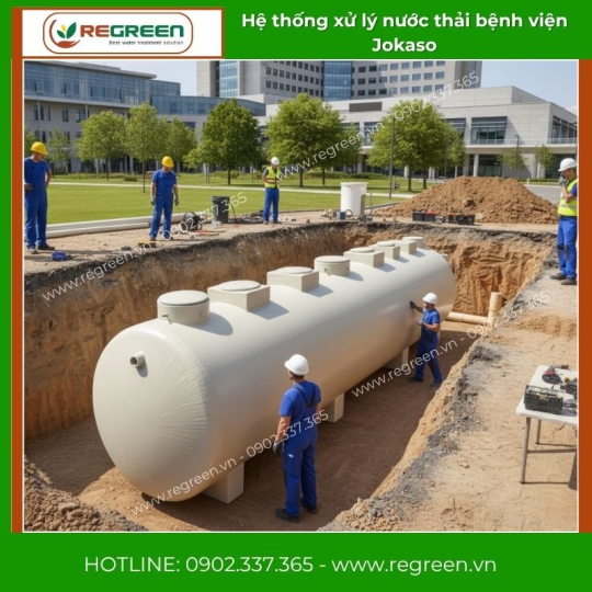 Hệ thống xử lý nước thải bệnh viện Jokaso