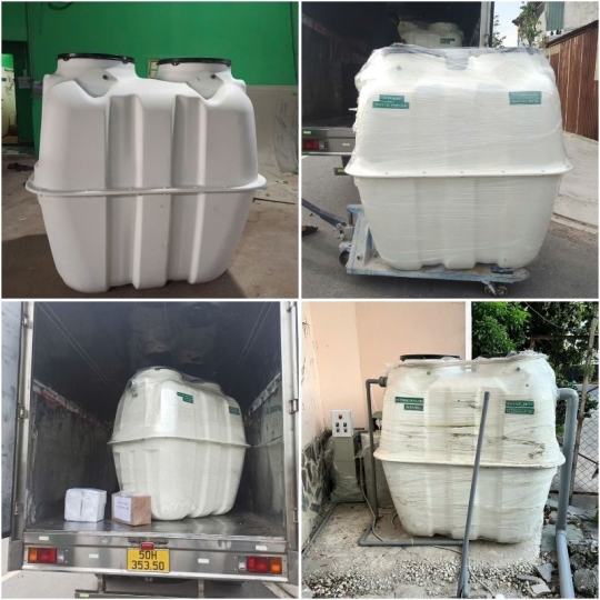 Module hệ thống xử lý nước thải JOKASO 500 Lít/ngày
