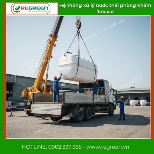 Hệ thống xử lý nước thải phòng khám Jokaso