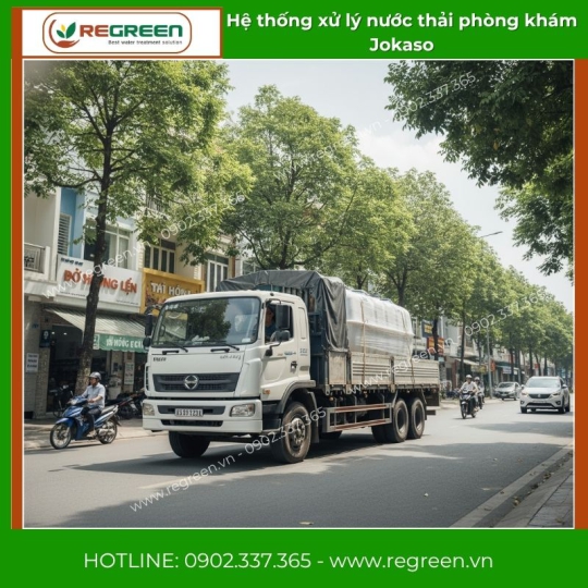 Hệ thống xử lý nước thải phòng khám Jokaso