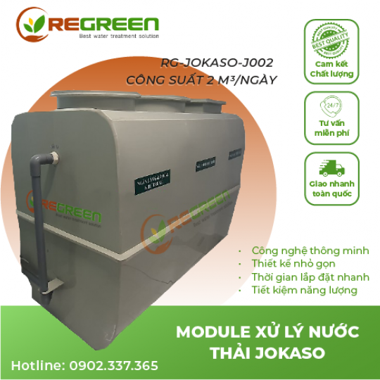 Module Hệ Thống Xử Lý Nước Thải JOKASO 2m3/ngày