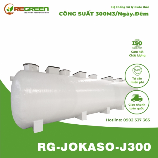 Module hệ thống xử lý nước thải JOKASO 300m3/ngày