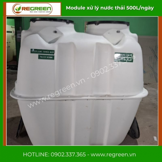 Module hệ thống xử lý nước thải JOKASO 500 Lít/ngày