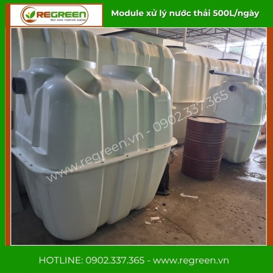 Module hệ thống xử lý nước thải JOKASO 500 Lít/ngày