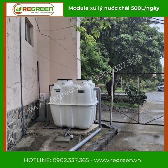 Module hệ thống xử lý nước thải JOKASO 500 Lít/ngày