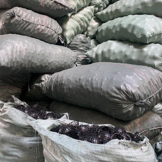 Giá thể vi sinh cầu D100