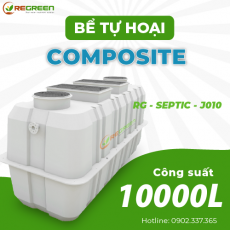 Bể Tự Hoại SEPTIC Composite Công suất 10000 Lít