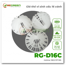 Giá thể vi sinh dạng cầu 16 cánh