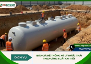 Báo giá hệ thống xử lý nước thải theo công suất chi tiết