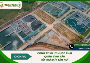 Công ty xử lý nước thải Quận Bình Tân hỗ trợ 24/7 tận nơi
